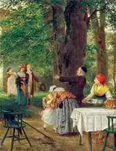 A Warm Welcome By Wilhelm Amberg