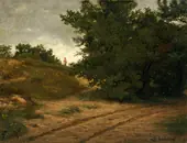 Dune Landscape near Misdroy By Wilhelm Amberg