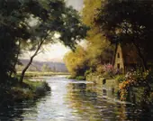 Garden and Meadow Normandy Risle Valley By Louis Aston Knight