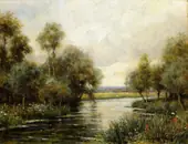 La Varenne at Martigny By Louis Aston Knight