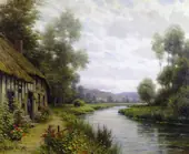 Maisonette in Cote De Riviere By Louis Aston Knight