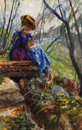 Early Spring 1917 By Ferdinand Max Bredt