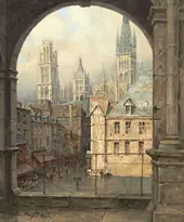 Rouen By Louis Aston Knight
