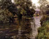 The Charentonne at Serquigny By Louis Aston Knight