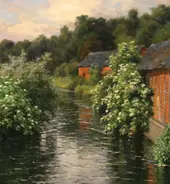 The Mill Stream By Louis Aston Knight