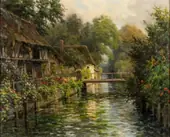 The Wooden Bridge By Louis Aston Knight