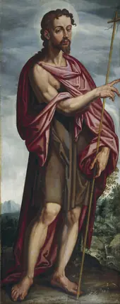 Saint John the Baptist By Francisco Pacheco