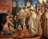 The Last Communion of St Raymond Nonnatus 1611 By Francisco Pacheco