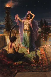 Arabian Nights By Hans Zatzka