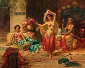 Harem Entertainer By Hans Zatzka