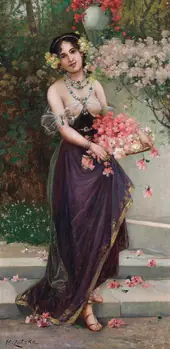 Maidens of Spring I By Hans Zatzka