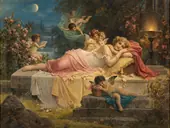 Sweet Dreams By Hans Zatzka