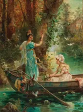 The Love Message By Hans Zatzka