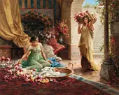 The Perfume Makers By Hans Zatzka