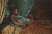 Motherhood By Angelo Morbelli