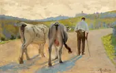 Return to the Stable 1882 By Angelo Morbelli