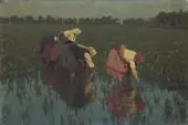 The Rice Seeders 1897 By Angelo Morbelli