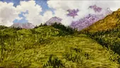 The Valley of Usseglio 1918 By Angelo Morbelli