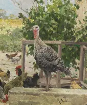The Turkey By Raffaello Sorbi