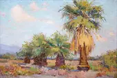 Desert Palms By Anna Althea Hills