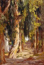 Eucalyptus in Fairy Wood By Anna Althea Hills