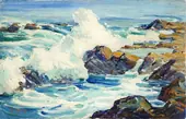 The Blue Pacific By Anna Althea Hills