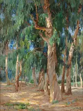 Trees in front of Hotel Laguna By Anna Althea Hills