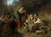 Hop Harvest 1869 By Rudolf Epp