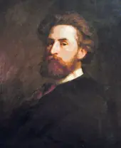 Self Portrait c1880 By Rudolf Epp