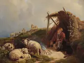 The Shepherd By Rudolf Epp