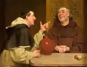 Drinking Monks By Victor Marais-Milton