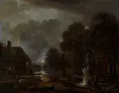 The Farrier By Aert van der Neer
