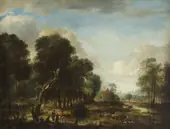 Water Rich Forest Area c1645 By Aert van der Neer