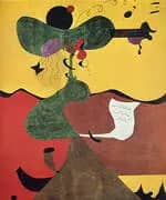 Portrait of Mrs Mills 1929 By Joan Miro