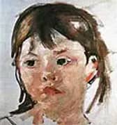 Head of a Little Girl By Mary Cassatt