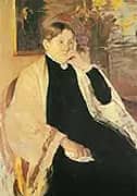 Mrs Robert S Cassatt The Artists Mother 1889 By Mary Cassatt