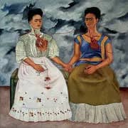 The Two Fridas 1939 By Frida Kahlo