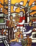 The Campers 1954 By Fernand Leger