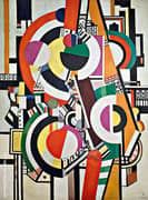 The Disks 1918 By Fernand Leger