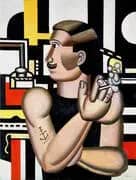 The Mechanic 1920 By Fernand Leger