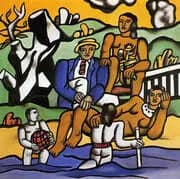 The Country Outing 1954 By Fernand Leger