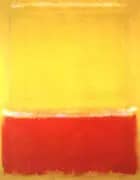 White, Yellow Red on Yellow 1953 By Mark Rothko (Inspired By)