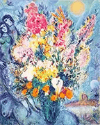 Bouquet de Fleurs By Marc Chagall