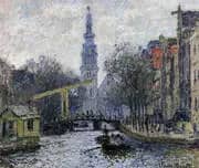The Southern Church Amsterdam 1874 By Claude Monet