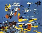 Blue Moby Dick 1943 By Jackson Pollock (Inspired By)