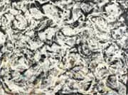 Arc en ciels Gris Greyed Rainbow By Jackson Pollock (Inspired By)