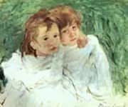 Sisters By Mary Cassatt