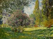 The Parc Monceau By Claude Monet