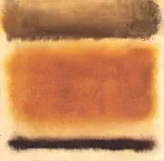 Untitled 1958 Coffee and Cinnamon By Mark Rothko (Inspired By)