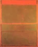 No 14 No 9 Red Over Three Browns By Mark Rothko (Inspired By)